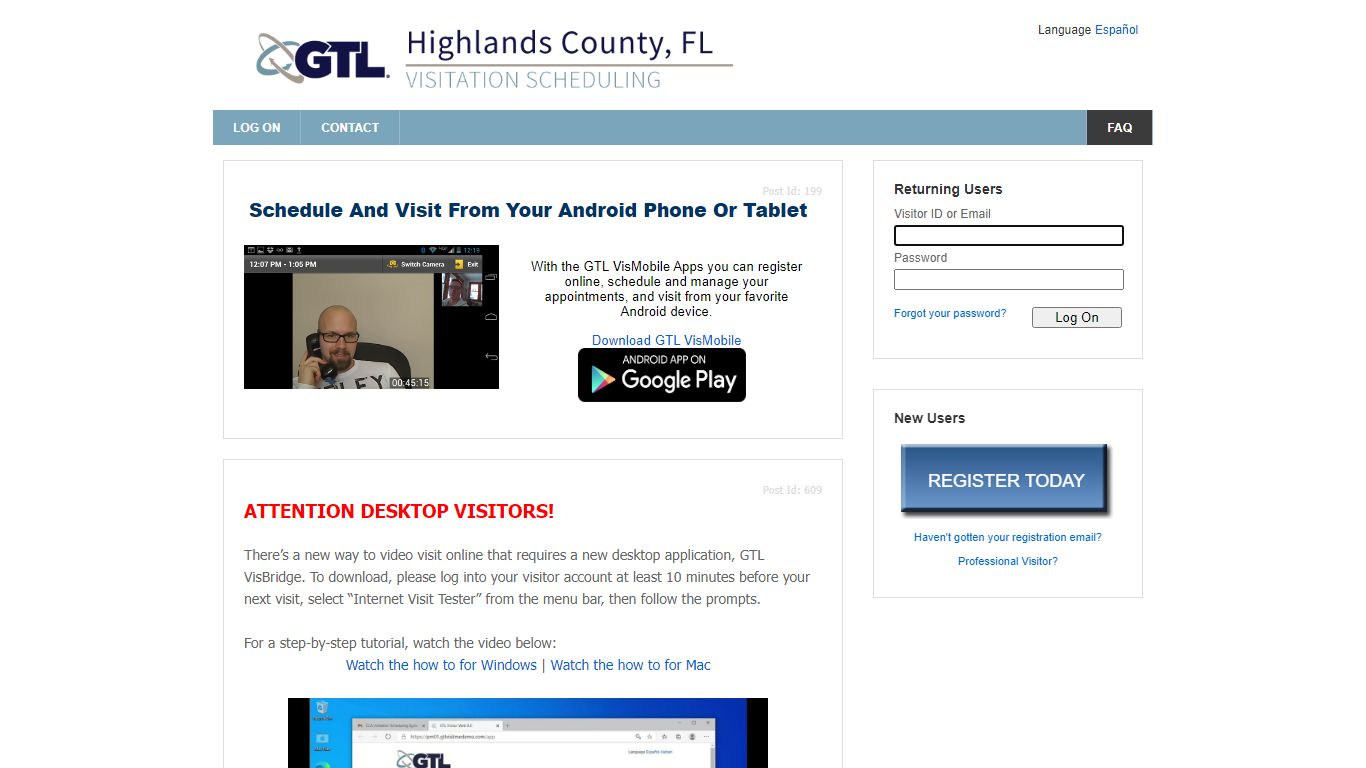 ViaPath Visitor Web 8.0 - gtlvisitme.com